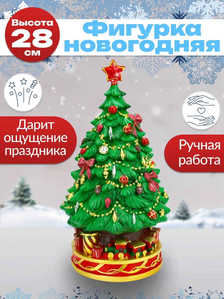 Miland Yılbaşı Süsü Figür Ağaç 28 Cm 257951755