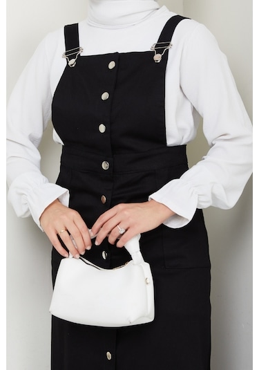 Boydan Düğmeli Gabardin Jile 1552 - Siyah Siyah