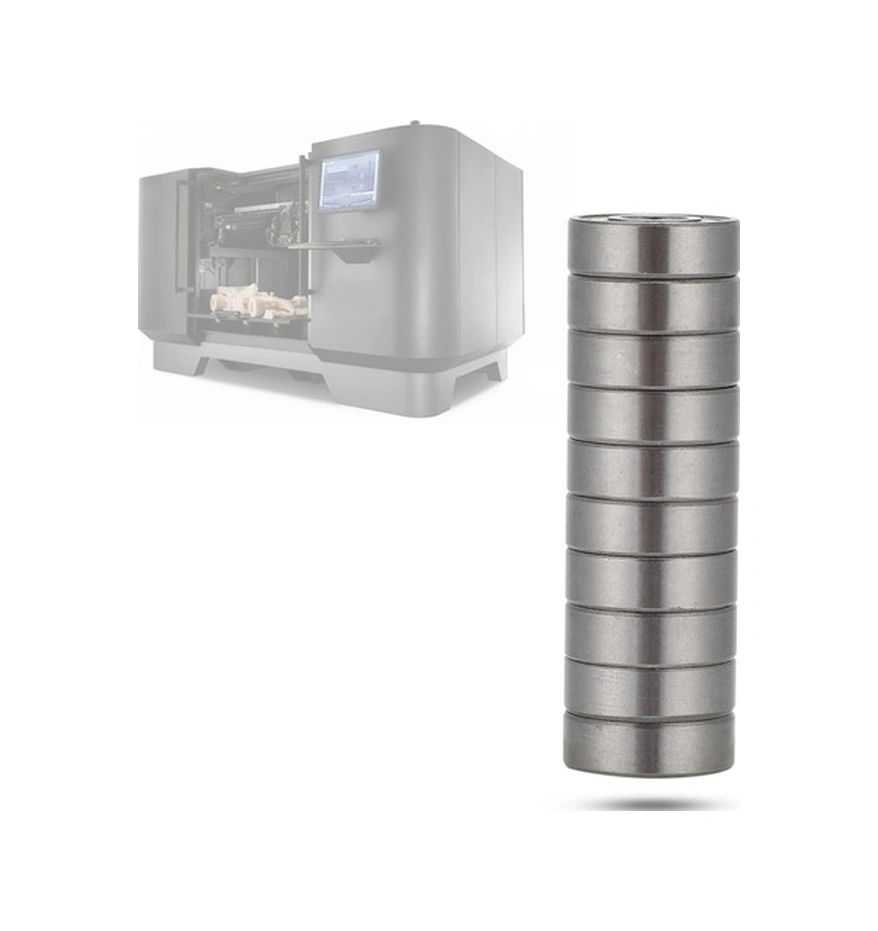 Fortunelane 10 Adet 608zz Krom Çelik Top轴承, Yağlı, 8x22x7mm, Dayanıklı Kalite