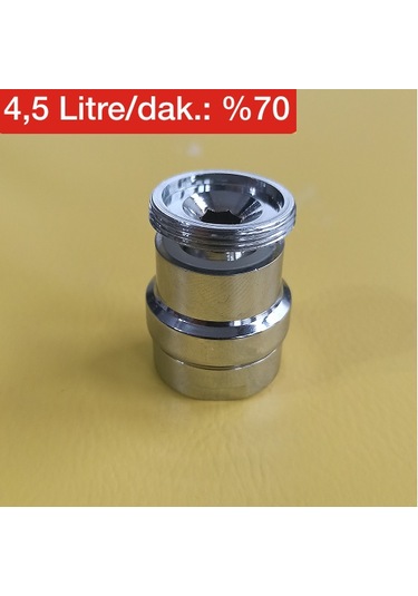 Tasarruflu Oynar Lavabo  Batarya Başlığı Krom