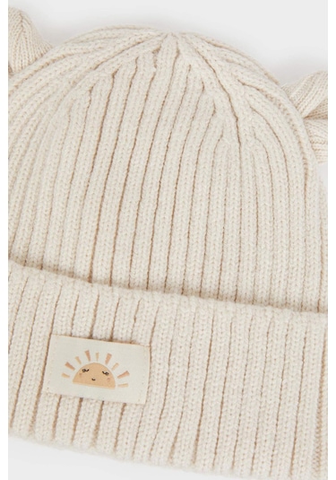 Defacto Kız Bebek Triko Bere C8165a525wnbg303 Bej