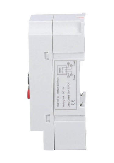 Pazly 220v 25a Mikrobilgisayar Zamanlayıcı, Plastik Kasa, 1-168 Saat, Akıllı Enerji Tasarruflu Zamanlayıcı