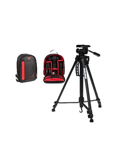 Deyatech Professional Kit 156Cm Tripod Dslr Canon Çanta
