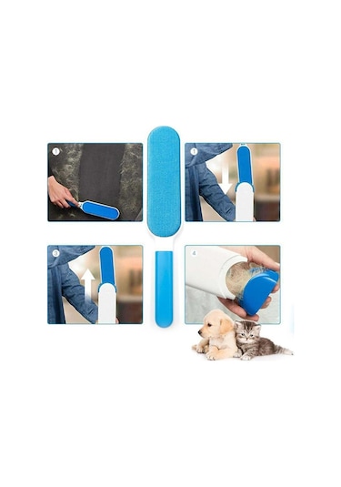 Pribor Tüy Toz Temizleyici Fırça Seti Çift Taraflı