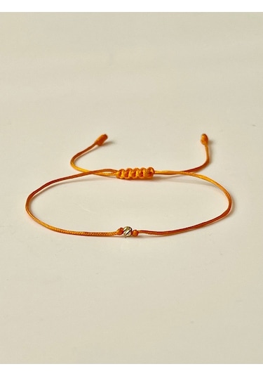 14 Ayar Dorika Toplu Rengarenk Altın Bileklik Gold Bracelet İpli Altın Bileklik Gümüş - Bronz