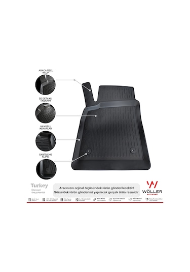 Opel Astra J Sedan Paspas 2012 2021 3D Havuzlu Wöller Paspas