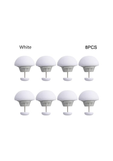 8 Adet Beyaz Kapaklar Raptiye Klip Tutucu Mantar Yorgan Standı Battaniye Klip Kaymaz İskandinav Klipler Yatak Çarşafı Elbise