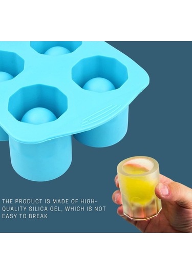 Wondernest Tepsileri Silikon Küpü Küpü Jialan Dev Buz Buz Adet 4 2 Xi Çok Renkli