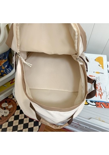 Dancemonkey Tarzı Sırt Sırt Pembe Okul Kolej Kapasiteli Kadın İşlemeli Çantası Çantası Çantası Büyük Bilgisayar Zj Pembe