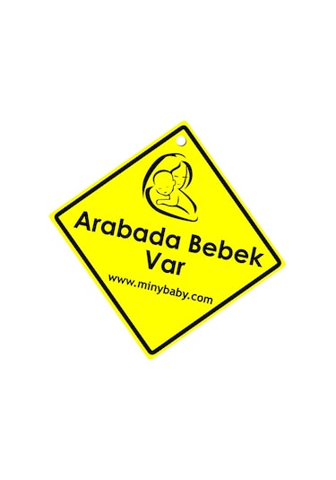 Minibaby Arabada Bebek Var İkazı