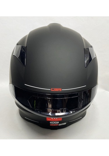 Mt Targo S A1 Şeffaf Vizörlü V-14B Kapalı Kask Mat Siyah