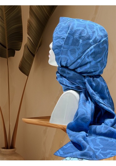 İndigo Trend J. Viskon Şal-2 İndigo