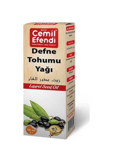 Cemil Efendi Defne Tohumu Yağı 50 ML