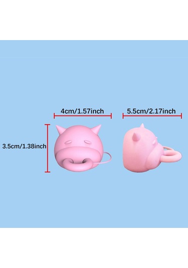 Suntek İnek Meme Sütü Karton Kapağı Komik Kutulu Süt Pembe