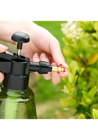 Tcherchı Bahçe Plastik Hava Basınçlı Sulama Sprey Şişesi Yeşil