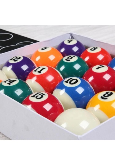 Bilardo Amerikan Topu Amerikan Bilardo Top Takımı Plastik Üçgen