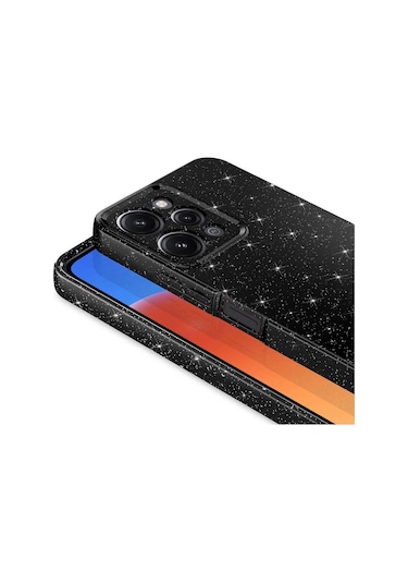 Xiaomi Redmi 12 Kılıf Kamera Korumalı Simli Lüks Zore Koton Kapak