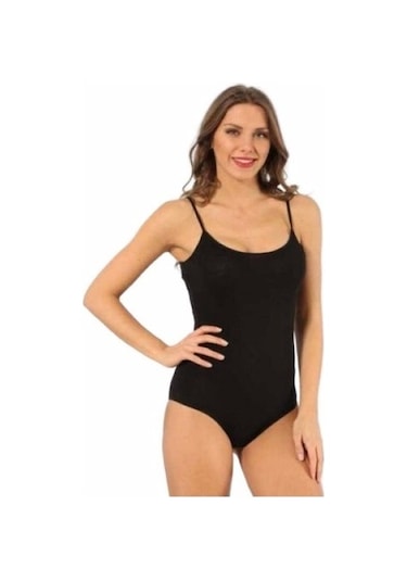 Kota Kadın Ip Askılı Çıtçıtlı Body -6001