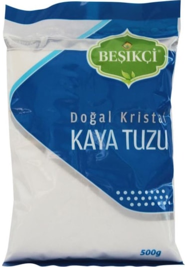Beşikçi Doğal Kristal Kaya Tuzu Toz 500 G