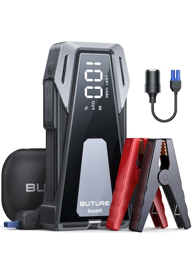 Buture BETA05 4000A 23800mah Taşınabilir Akü Takviye Kiti (Çanta + Led Lamba + Powerbank)