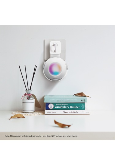 Youmex Homepod Mini Duvar Tutucu, Akıllı Ev Hoparlör Aksesuarı, Elektrik Kablosu Yönetimi, Boşluk Tasarrufu, Abs Malzeme, Beyaz Renk