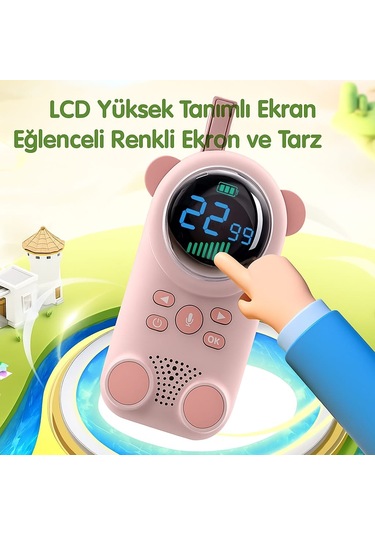 3km Menzilli Walkie Talkie Çocuk Telsizi