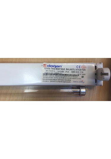 Osram Şavk 15W. 30W Tuv Ampul ve Çalıştırma Aparatı Kasası Osaka 8W 30 CM