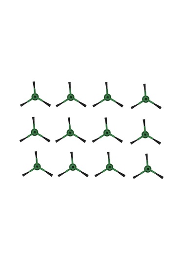 Synodicmonth Irobot Roomba Plus 405 Combo / 505 Combo Süpürge Aksesuarları İçin 12 Adet Yan Fırça Aksesuarları