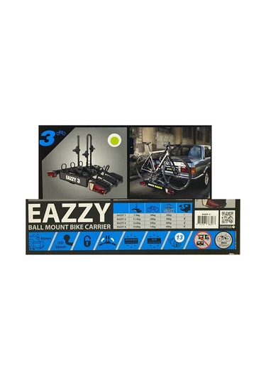 Buzz Rack Eazzy 3 Çeki Demiri Bisiklet Taşıyıcı 13 Pin