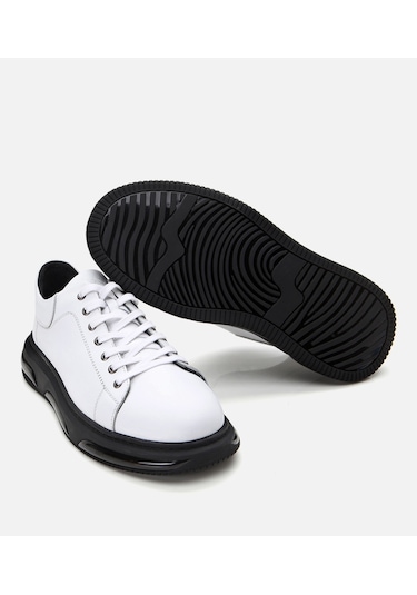 Hotiç Erkek Deri Beyaz Hafif Tabanlı Spor Ayakkabı 02ayh305910a900 Beyaz-whıte Beyaz