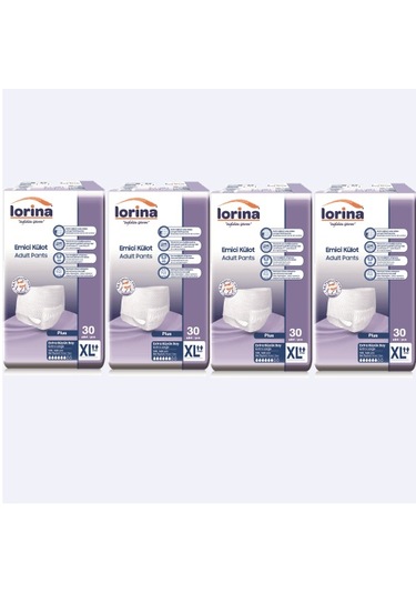 Lorina 6 Damla Emici Külot XL 30'Lu x 4 120 Adet