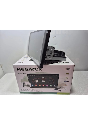 Megavox İnce Kasa Android Double Teyp 9" Qled 2 Ram 32 Hafıza Aşağı Yukarı Ayarlanan Tofaş Android