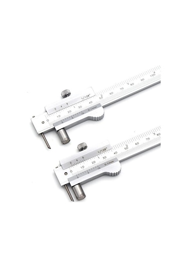 Homyl Paslanmaz Çelik Sürmeli Kumpaslar İşaretleme 0-200mm