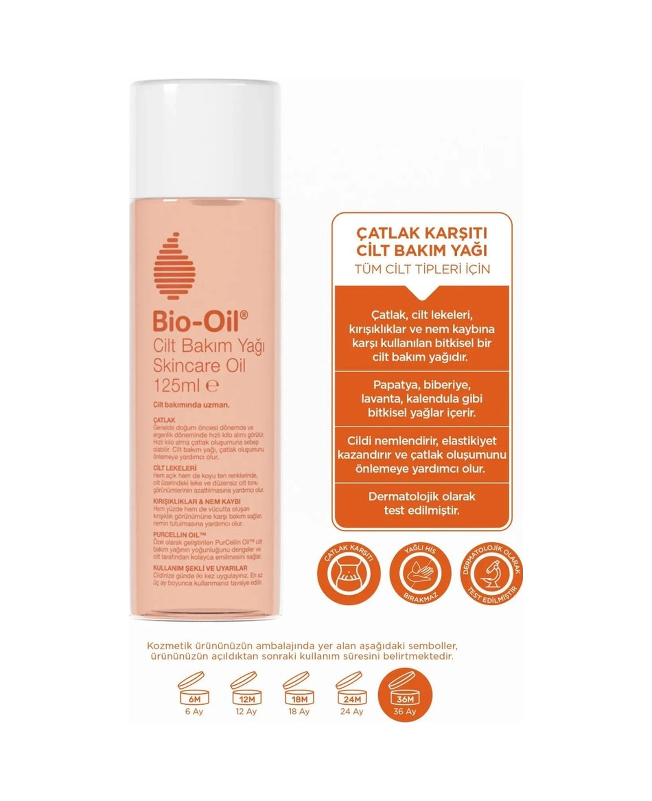 Bio-Oil Çatlak Karşıtı & Leke Karşıtı Bakım Yağı 125 ML + Sebamed Temizleme Jeli 200 ML