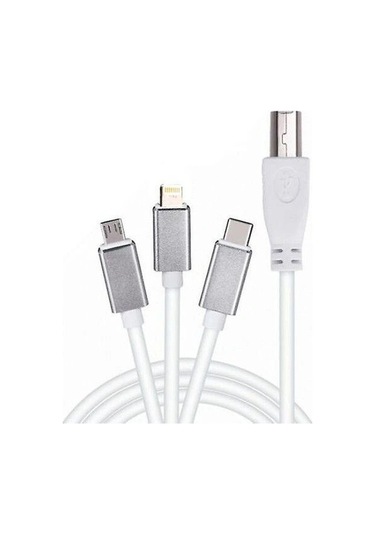 Daytona Ads-501 3'lü Usb-b Micro Ligtning