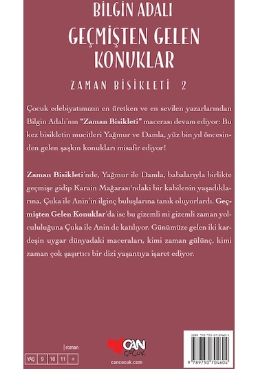 Geçmişten Gelen Konuklar - Bilgin Adalı - Can Çocuk Yayınları