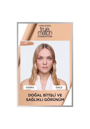 L'Oreal Paris True Match Bakım Yapan Fondöten 2R2C Rose Vanilla 30 ML