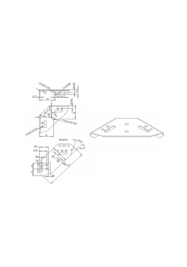 Lamel66 Ortopedik Bazlar İçin Köşe Bağlama Aparatı 2 Adet 155886787 Gri