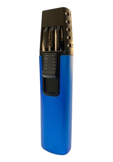 Çift Pürmüzlü Yandan Çekmeli Mavi Çakmak 109319 Mavi