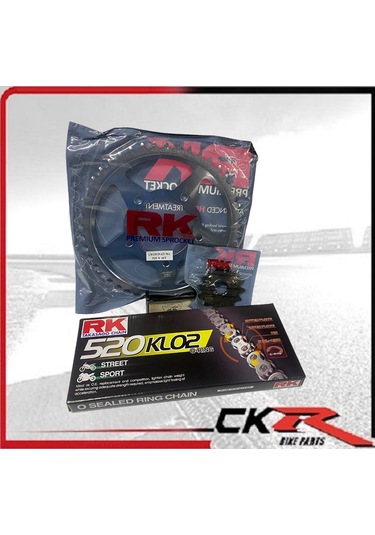 Suzuki Gw250 F İnazuma Uyumlu Zincir Dişli Seti Rk Set