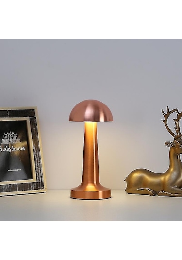 Şarjlı Masa Lambası Dimmerli Dokunmatik Lizbon Dekoratif Abajur