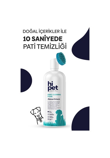 HiPet Köpek Pati Temizleme Köpüğü