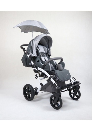 Mywam Mewa Engelli Çocuk Puseti Full Aksesuarlı Gri