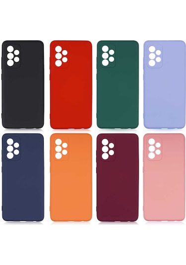 Noktaks - Samsung Galaxy A52 Uyumlu - Kılıf İçi Kadife Koruyucu Mara Lansman Kapak - Siyah