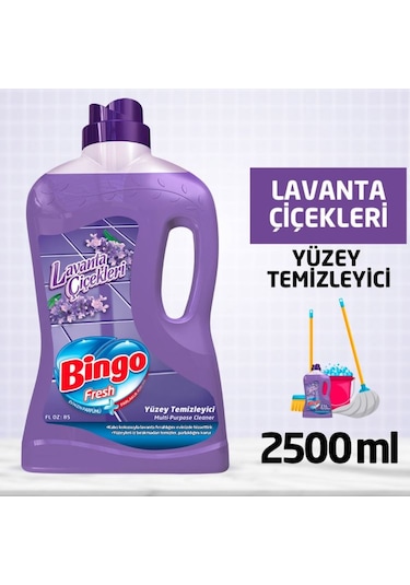 Bingo Fresh Yüzey Temizleyici Lavanta Çiçekleri 2500 ML