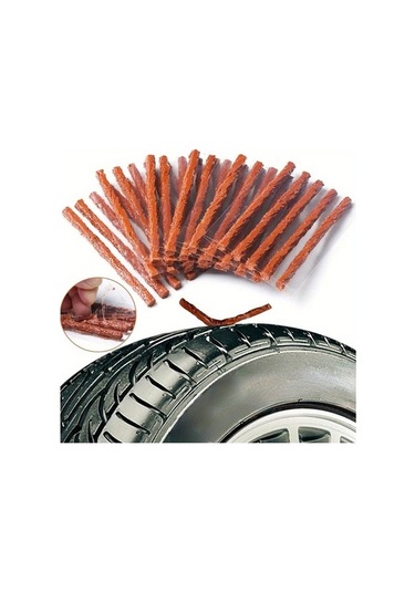 Fastbuy Turcoshop11 60 Adet Hızlı Lastik Onarım Seti, Oto Ve Motosiklet İçin Conta Şeridi