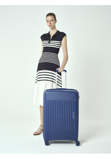 Benetton Trolley Valiz Koyu Mavi Büyük Boy 14bnt8001-01-kmv mavi