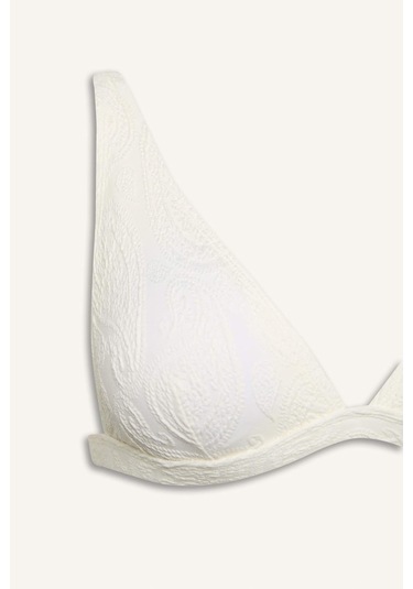 Defacto Regular Fit Brode Bikini Üstü-fall İn Love E3897ax25smwt16 Beyaz Defacto Regular Fit Brode Bikini Üstü-fall İn Love E3897ax25smwt16 Beyaz