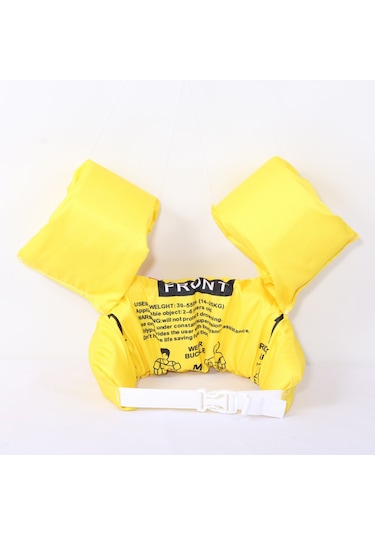 Yeni Moda Çocuk Deniz Havuz Şişme Kolluk Can Simidi 2-6 Yaş Sarı