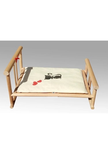 Minderli Karyola Natural Basic Kedi Yatağı 61 x 34 x 40 CM